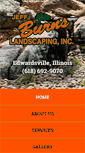 Mobile Screenshot of jeffburnslandscaping.com